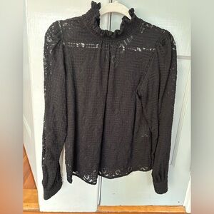 Sézane Sheila Lace Blouse